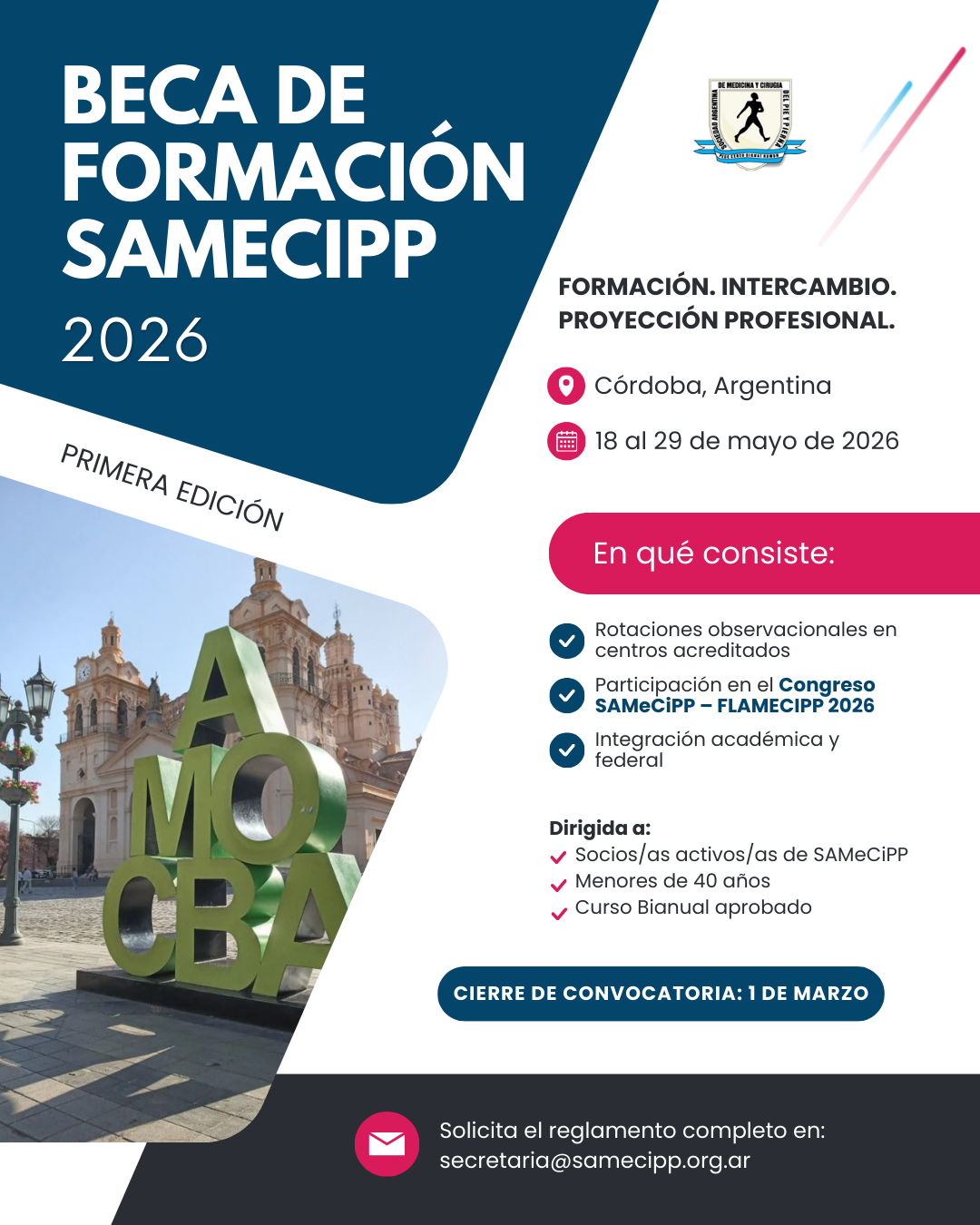 Beca de Formacion SAMECIPP 2026